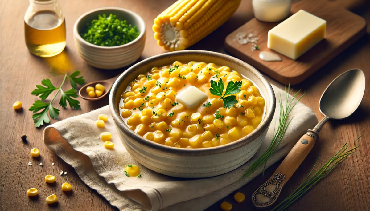 Slow Cooker Creamed Corn