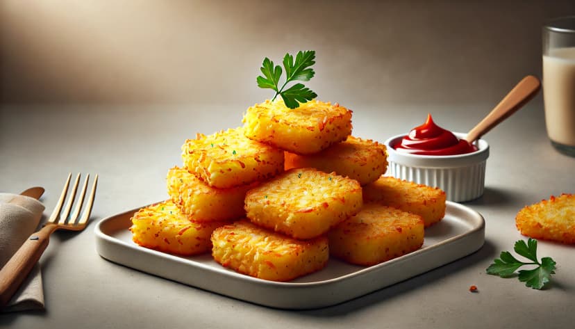 Golden Crispy Hash Browns