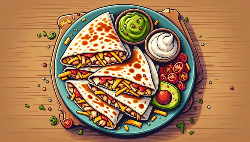 Mini Chicken Quesadillas