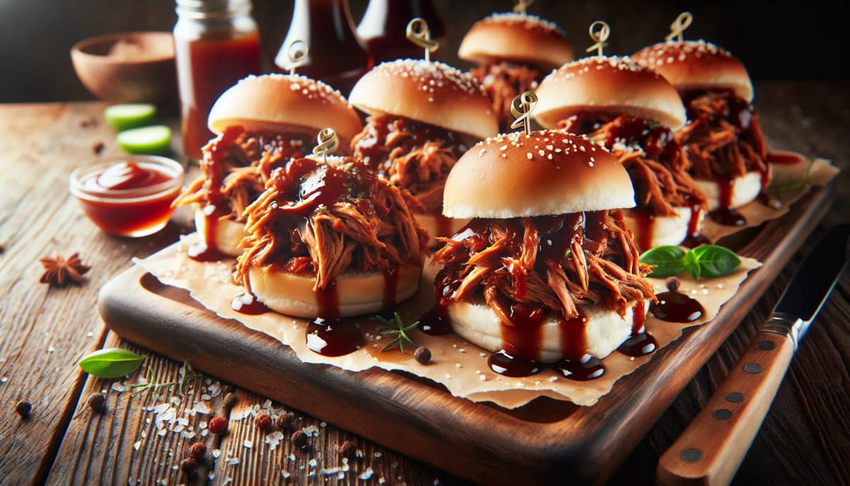 Mouthwatering BBQ Pulled Pork Sliders