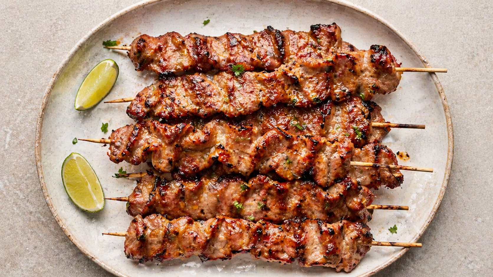 Grilled Pork Skewers