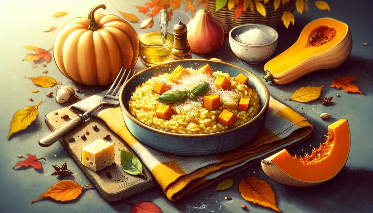 Roasted Butternut Squash Risotto