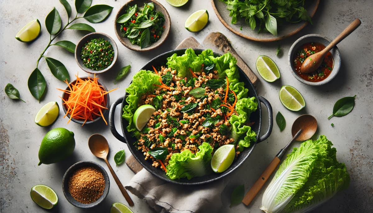 Spicy Turkey Larb
